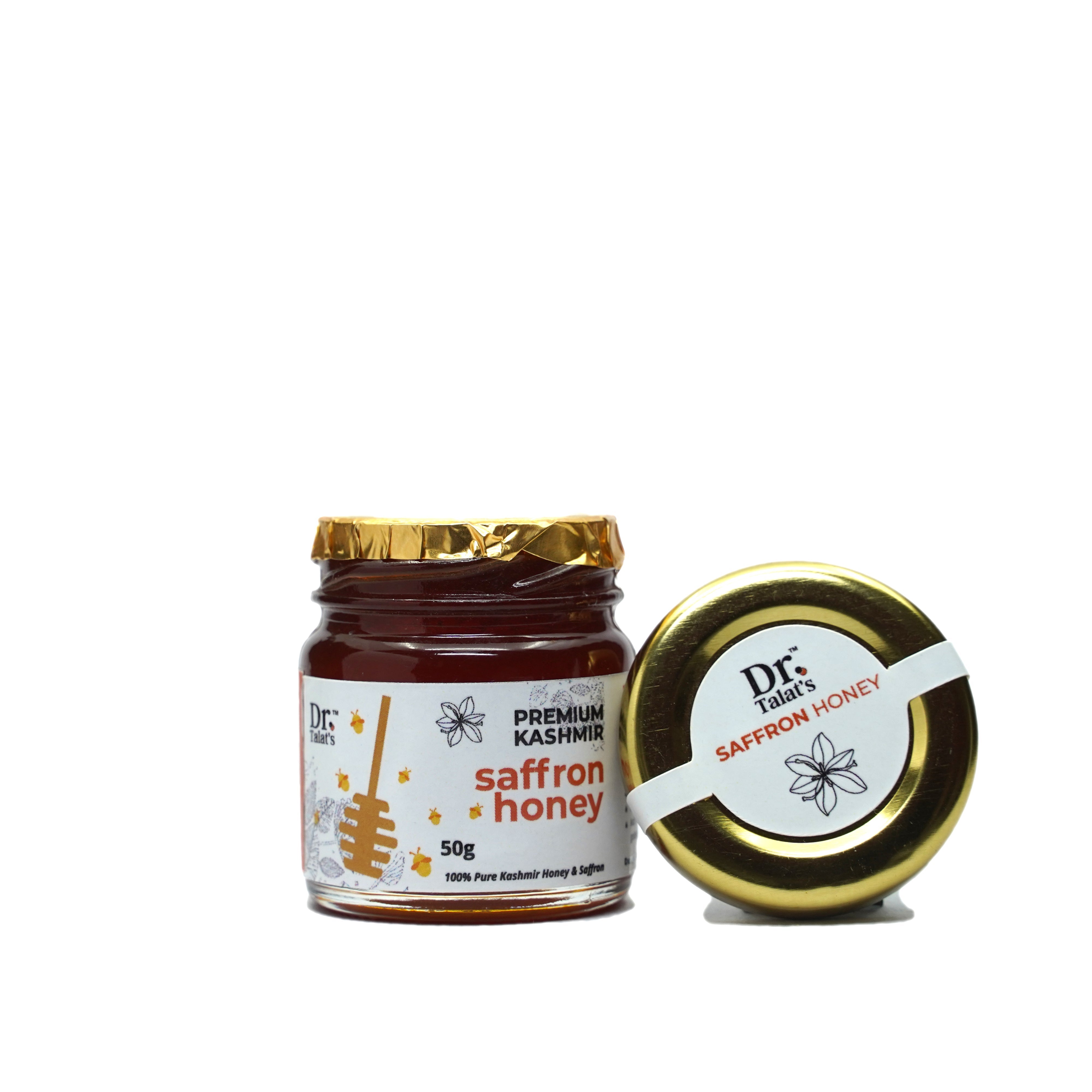 Dr. Talat's Premium Kashmir Saffron Honey